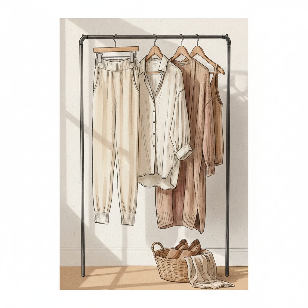 Postpartum Capsule Wardrobe: Real Clothes That Fit Now